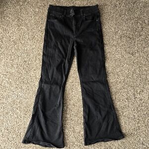 American Eagle super high waisted flare jeans